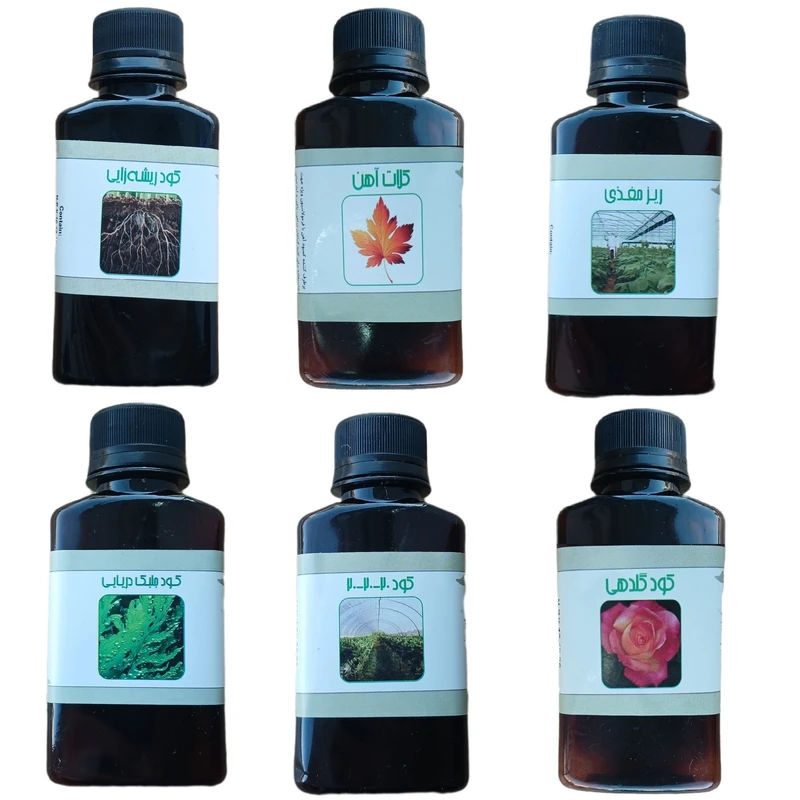 خرید و قیمت کود مایع فسفر ریشه زایی 10-52-10 و کلات آهن و ریز مغذی